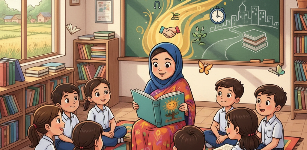 Reading Habits and Life Skills: How Books Shape Children’s Morality, Social Values, and Life Competence