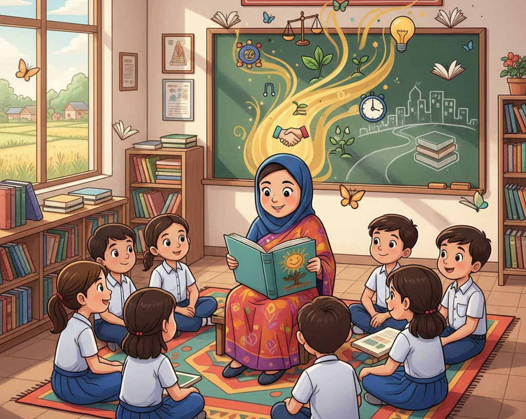 Reading Habits and Life Skills: How Books Shape Children’s Morality, Social Values, and Life Competence